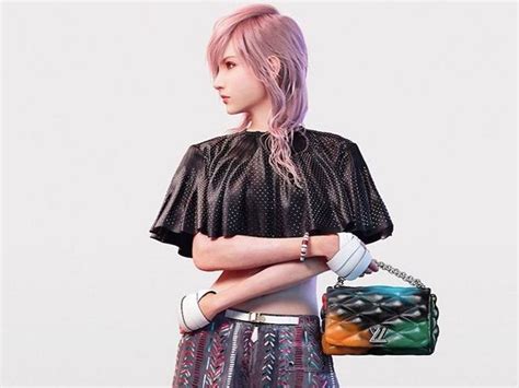 lightning louis vuitton|louis vuitton lightning final fantasy.